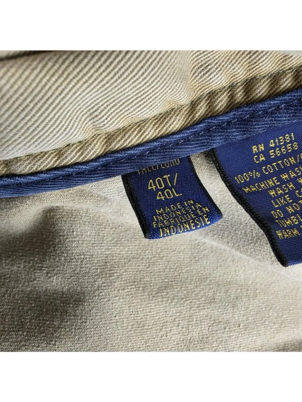 Polo Ralph Lauren Cargo Shorts Mens 40 Beige Relaxed Fit Utility Canvas 11in